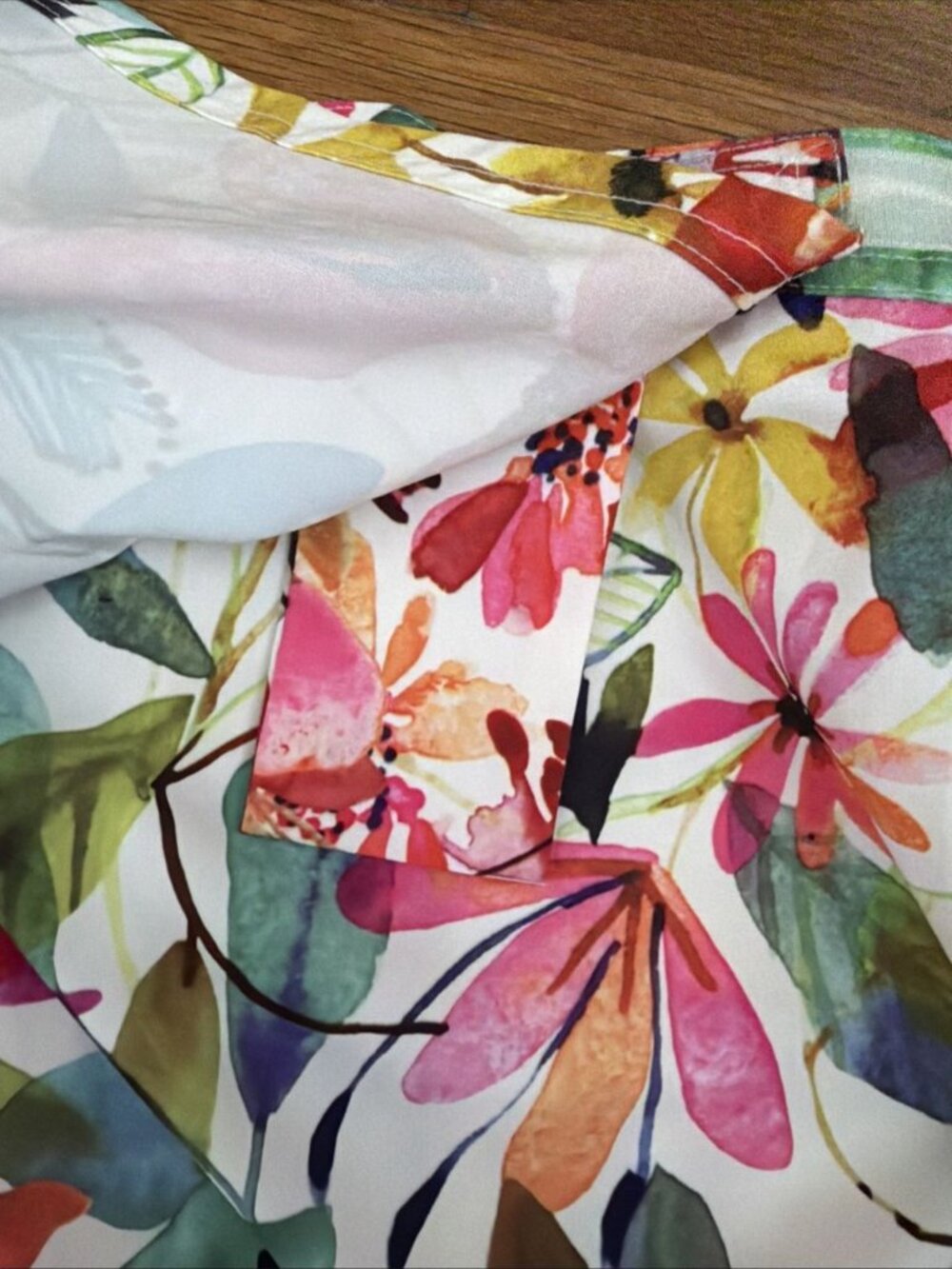 RipSkirt 2 Women's Tropical Floral Wrap Skirt Quick Dry Travel Size XL (P6) - Picture 4 of 7